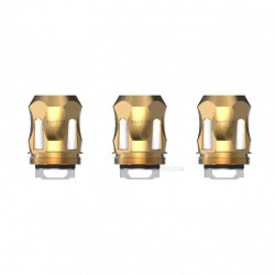 [Ships from Bonded Warehouse] Authentic SMOKTech A1 Coil Head for TFV8 Baby V2 Sub Ohm Tank - Gold, 0.17ohm (90~140W) (3 PCS)