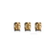 [Ships from Bonded Warehouse] Authentic SMOKTech A2 Coil Head for TFV8 Baby V2 Sub Ohm Tank - Gold, 0.2ohm (70~120W) (3 PCS)