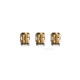 [Ships from Bonded Warehouse] Authentic SMOKTech A2 Coil Head for TFV8 Baby V2 Sub Ohm Tank - Gold, 0.2ohm (70~120W) (3 PCS)