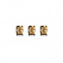 [Ships from Bonded Warehouse] Authentic SMOKTech A2 Coil Head for TFV8 Baby V2 Sub Ohm Tank - Gold, 0.2ohm (70~120W) (3 PCS)