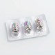 [Ships from Bonded Warehouse] Authentic SMOKTech A3 Coil Head for TFV8 Baby V2 Sub Ohm Tank - Rainbow, 0.15ohm (80~130W) (3 PCS)