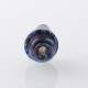 Authentic MK MODS Toxic Drip Tip for BB / Billet / Boro AIO Box Mod - Dark Blue, Titanium