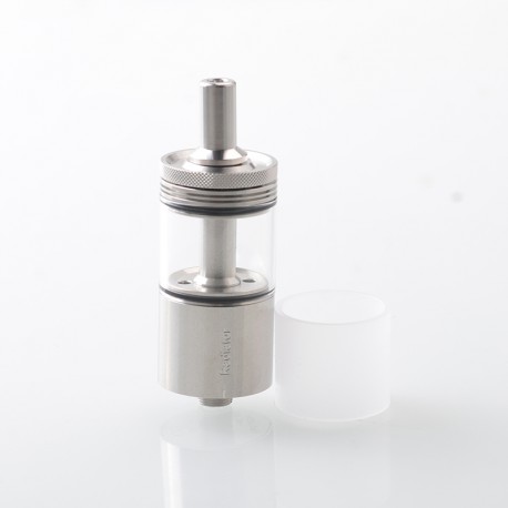 Authentic Radiator MTL RTA Rebuildable Tank Atomizer - Sliver, 4ml, Air Pin 0.8, 0.9mm, 1.0, 1.2, 1.4, 1.6mm, 22mm