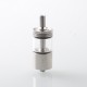 Authentic Radiator MTL RTA Rebuildable Tank Atomizer - Sliver, 4ml, Air Pin 0.8, 0.9mm, 1.0, 1.2, 1.4, 1.6mm, 22mm