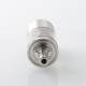 Authentic Radiator MTL RTA Rebuildable Tank Atomizer - Sliver, 4ml, Air Pin 0.8, 0.9mm, 1.0, 1.2, 1.4, 1.6mm, 22mm