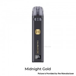 [Ships from Bonded Warehouse] Authentic Uwell Caliburn G3 Pod System Kit (NEW CMF) - Midnight Gold, 900mAh, 2.5ml, 0.6 / 0.9ohm