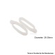 [Ships from Bonded Warehouse] Silicone Ring for YUMI RC5000, DC5000 Kit - Diameter 30mm (2 PCS)