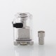 Authentic ThunderHead Creations Blaze RBA Bridge Tank Kit for BB / Billet / Boro - Silver, 3.0 / 2.5 / 2.0 / 1.2mm, 4ml