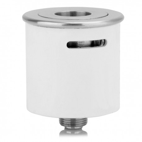 Authentic Wotofo Sapor RDA Rebuildable Dripping Atomizer - White, Stainless Steel, 22mm Diameter
