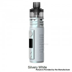 [Ships from Bonded Warehouse] Authentic VOOPOO Drag H40 Mod Kit with PnP POD II - Silvery White, 1500mAh, 5~40W, 0.3 / 0.45ohm