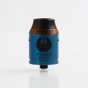 Authentic Kindbright Black Swan RDA Rebuildable Dripping Atomizer w/ BF Pin - Blue, 316SS, 24mm Diameter