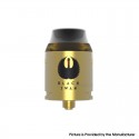 Authentic Kindbright Black Swan RDA Rebuildable Dripping Atomizer w/ BF Pin - Gold, 316SS, 24mm Diameter