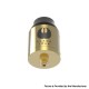 Authentic Kindbright Black Swan RDA Rebuildable Dripping Atomizer w/ BF Pin - Gold, 316SS, 24mm Diameter
