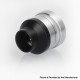 Kindbright DNV Scar Atty Style RDTA Rebuildable Dripping Tank Atomizer w/ BF Pin - Black, 316 Stainless Steel, 1.9ml, 22mm Dia.