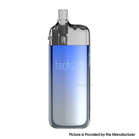 [Ships from Bonded Warehouse] Authentic SMOKTech Tech247 Pod System Kit - Blue Gradient, 1800mAh, VW 5~30W, 4ml, 0.6 / 0.8ohm