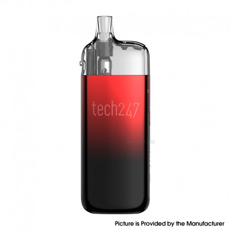 [Ships from Bonded Warehouse] Authentic SMOKTech Tech247 Pod System Kit - Red Black, 1800mAh, VW 5~30W, 4ml, 0.6 / 0.8ohm