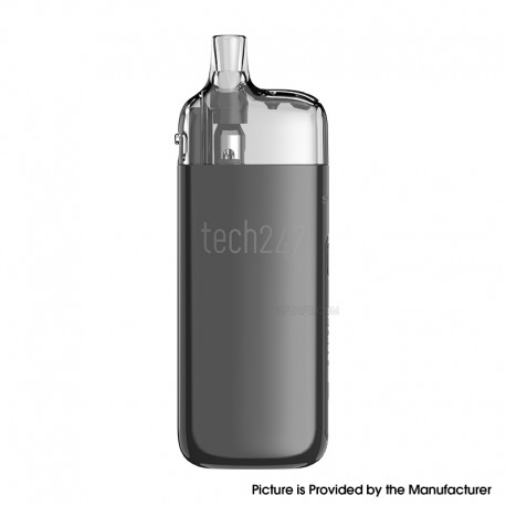 [Ships from Bonded Warehouse] Authentic SMOKTech Tech247 Pod System Kit - Gun Metal, 1800mAh, VW 5~30W, 4ml, 0.6 / 0.8ohm