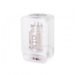 SXK Monarchy DotMobb V2 DM2 Style RBA Tank for dotMod dotAIO V1 / V2 Pod - Silver, 1.0 / 1.3 / 1.5 / 1.8 / 2.0 / 3.0mm