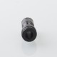 Monarchy IMS Style 510 Drip Tip for RDA / RTA / RDTA Atomizer - Black, POM