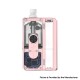 [Ships from Bonded Warehouse] Authentic VandyVape Pulse AIO V2 80W Boro Box Mod Kit - Sakura Pink, VW 5~80W, 1 x 18650, 6ml