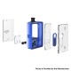 [Ships from Bonded Warehouse] Authentic VandyVape Pulse AIO V2 80W Boro Box Mod Kit - Violet, VW 5~80W, 1 x 18650, 6ml
