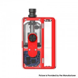 [Ships from Bonded Warehouse] Authentic VandyVape Pulse AIO V2 80W Boro Box Mod Kit - Red, VW 5~80W, 1 x 18650, 6ml