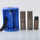 SXK Box Style 200W VV VW Variable Wattage Squonk Box Mod - Blue, 5~200W, 2 x 18650 / 20700, 7ml