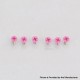 Authentic MK MODS Replacement Screws for Lost Vape Centaurus B80 AIO Kit - Pink (6 PCS)