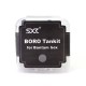 SXK Boro Tank for SXK BB / Billet AIO Box Mod Kit - Translucent Black, PCTG