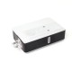 SXK Delro D650 Style Boro Box Mod - White, VW 5~60W, 1 x 18650, Compatible with BB / Billet Boro RBA / Tank