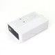 SXK Delro D650 Style Boro Box Mod - White, VW 5~60W, 1 x 18650, Compatible with BB / Billet Boro RBA / Tank