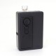 SXK Delro D650 Style Boro Box Mod - Black, VW 5~60W, 1 x 18650, Compatible with BB / Billet Boro RBA / Tank