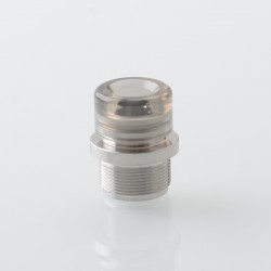 Wildtip Style Integrated Drip Tip for dotMod dotAIO V1 / V2 Pod - Translucent Black, Stainless Steel + Acrylic
