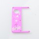 Spaceboy C Style Replacement Inner Door Panel for dotMod dotAIO V2 Pod - Pink, Aluminum Alloy