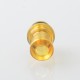 Unkwn Phaze Style 510 Drip Tip for RDA / RTA / RDTA Atomizer - Brown, PEI