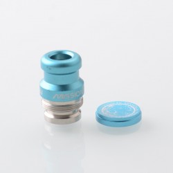 Mission XV DotMission Style Replacement Drip Tip + Button Set for dotMod dotAIO V2 Pod - Tiffany Blue