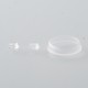 Mission XV DotMission Style Replacement Drip Tip + Button Set for dotMod dotAIO V2 Pod - Pink