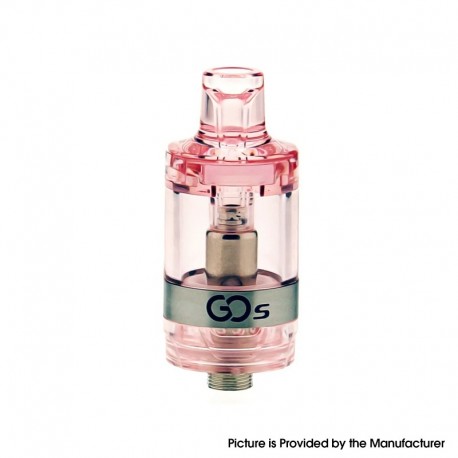 [Ships from Bonded Warehouse] Authentic Innokin GO S Disposable Tank Clearomizer Atomizer - Pink, 2.0ml, 1.6ohm, 20mm