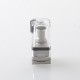 Authentic Vapehouse Jouzu DotRBA RBA Tank for dotMod dotAIO V1 / V2 Pod - Silver