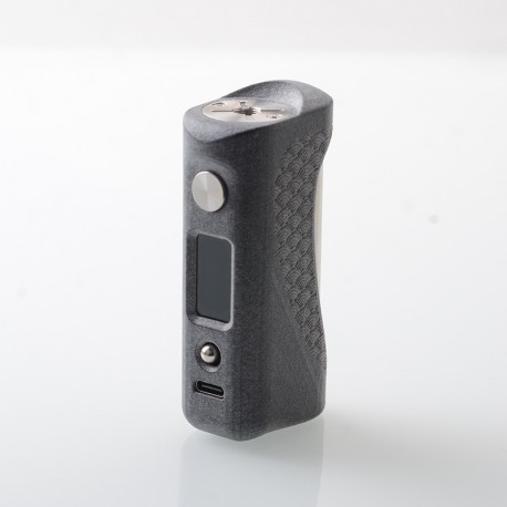 Authentic Three Mod V2 3D Printed Orchid Pavilion 100W VW Box Mod - Grey, 5~100W, 1 x 18650, SX735J Chip