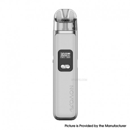 [Ships from Bonded Warehouse] Authentic SMOKTech NOVO Pro Pod System Kit - White, 1300mAh, 5~30W, 3ml, 0.6 / 0.8ohm