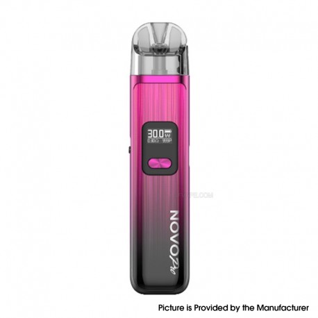 [Ships from Bonded Warehouse] Authentic SMOKTech NOVO Pro Pod System Kit - Pink Black, 1300mAh, 5~30W, 3ml, 0.6 / 0.8ohm