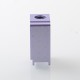 Monarchy King'bo V2 Style Boro Tank for SXK BB / Billet AIO Box Mod Kit - Purple, Aluminum Alloy