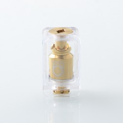 Monarchy DotMobb V2 Style RBA Tank for dotMod dotAIO V1 / V2 Pod - Gold, 1.0 / 1.2 / 1.5 / 1.8 / 2.0 / 3.5mm