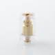 Monarchy DotMobb V2 Style RBA Tank for dotMod dotAIO V1 / V2 Pod - Gold, 1.0 / 1.2 / 1.5 / 1.8 / 2.0 / 3.5mm