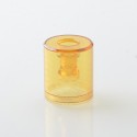 Replacement Diamond Cap Tank Tube for Dvarw CL RTA 22mm - Translucent Brown, 3.5ml, PEI