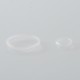 Replacement Diamond Cap Tank Tube for Dvarw CL RTA 22mm - Translucent Brown, 3.5ml, PEI
