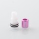 Monarchy Tapered V2 Style 510 Drip Tip for RDA / RTA / RDTA Atomizer - Pink Purple, POM + Aluminum