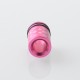 Monarchy DLVC Style 510 Drip Tip for RDA / RTA / RDTA Atomizer - Pink, Aluminum