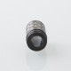 Monarchy DLVC Style 510 Drip Tip for RDA / RTA / RDTA Atomizer - Black, Stainless Steel